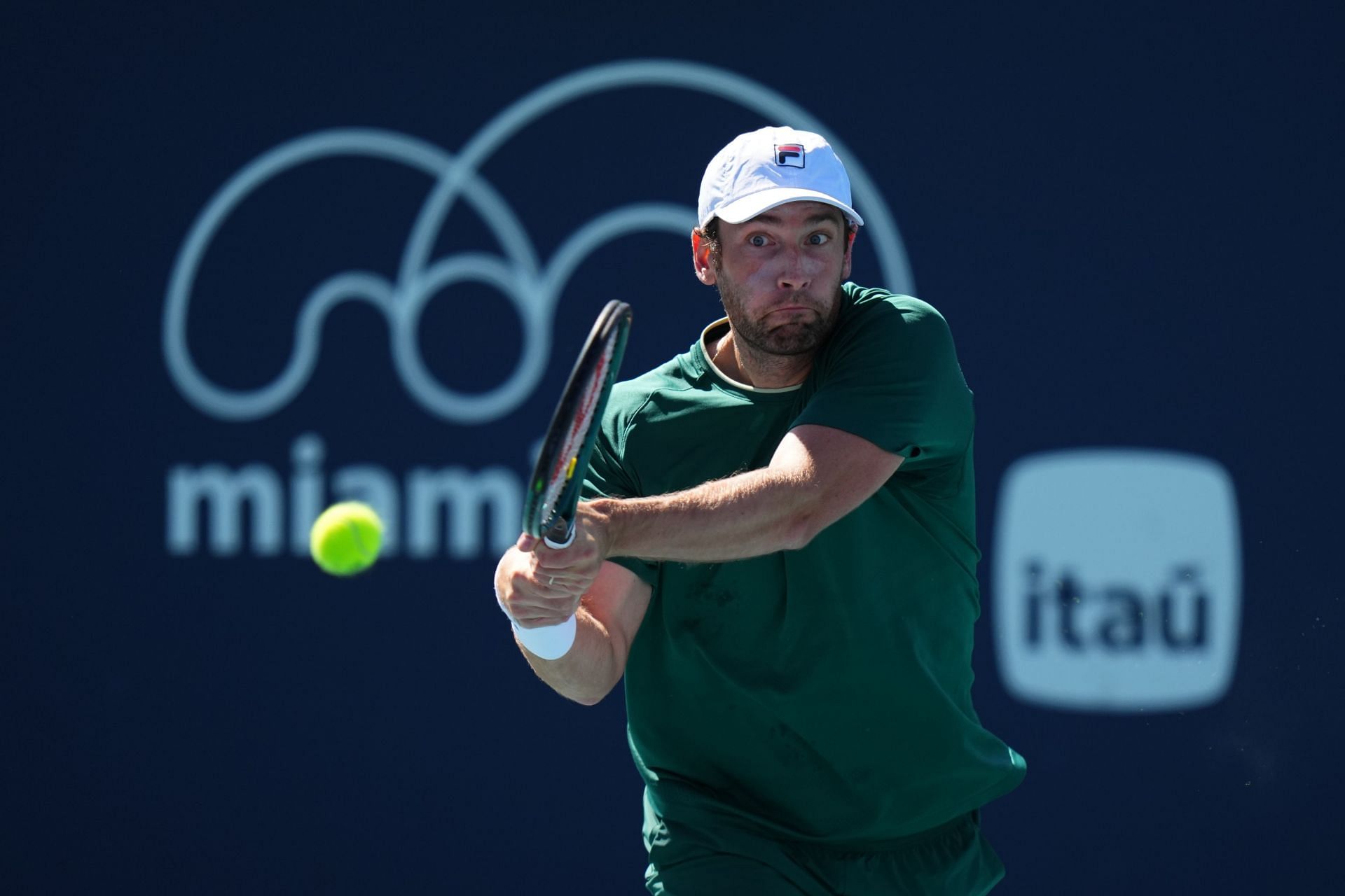 Quentin Halys at the Miami Open 2025. (Photo: Getty)